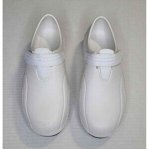 Dawgs Womens Ultralight Tracker Strap Over Closure Clog/Shoe No Insole White 10